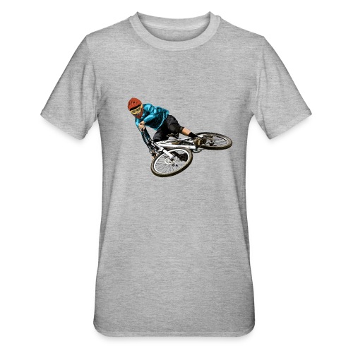 Mountainbiker - Unisex Polycotton T-Shirt