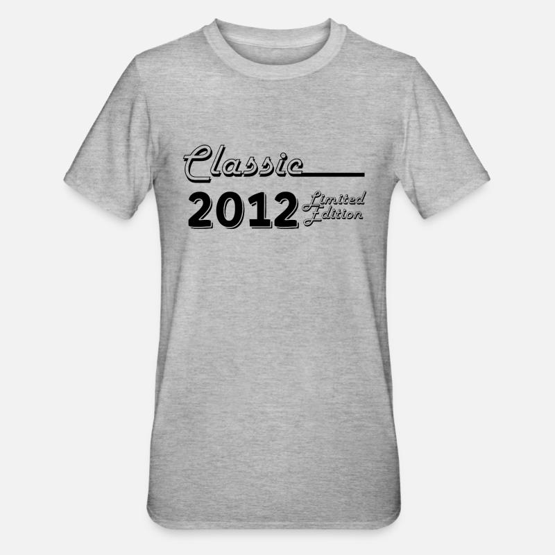 Classic 2012 édition limitée - T-shirt polycoton Unisexe - gris chiné