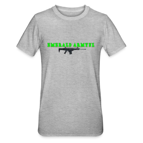 EMERALDARMYNL LETTERS! - Uniseks Polycotton T-shirt