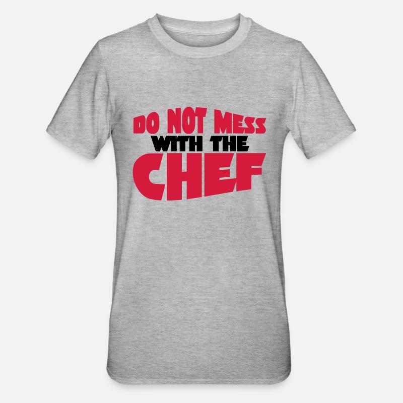 boss - Unisex Polycotton T-Shirt - heather grey