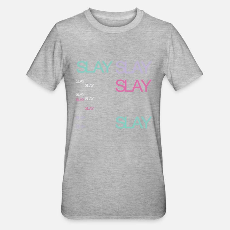 égorger - T-shirt polycoton Unisexe - gris chiné