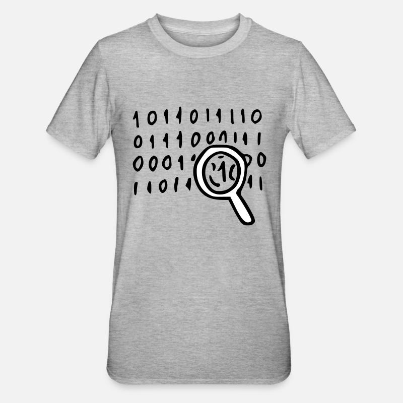 Opensource technology - T-shirt polycoton Unisexe - gris chiné