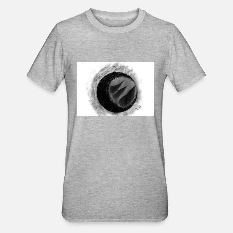 Final eclipse - Unisex Polycotton T-Shirt - heather grey