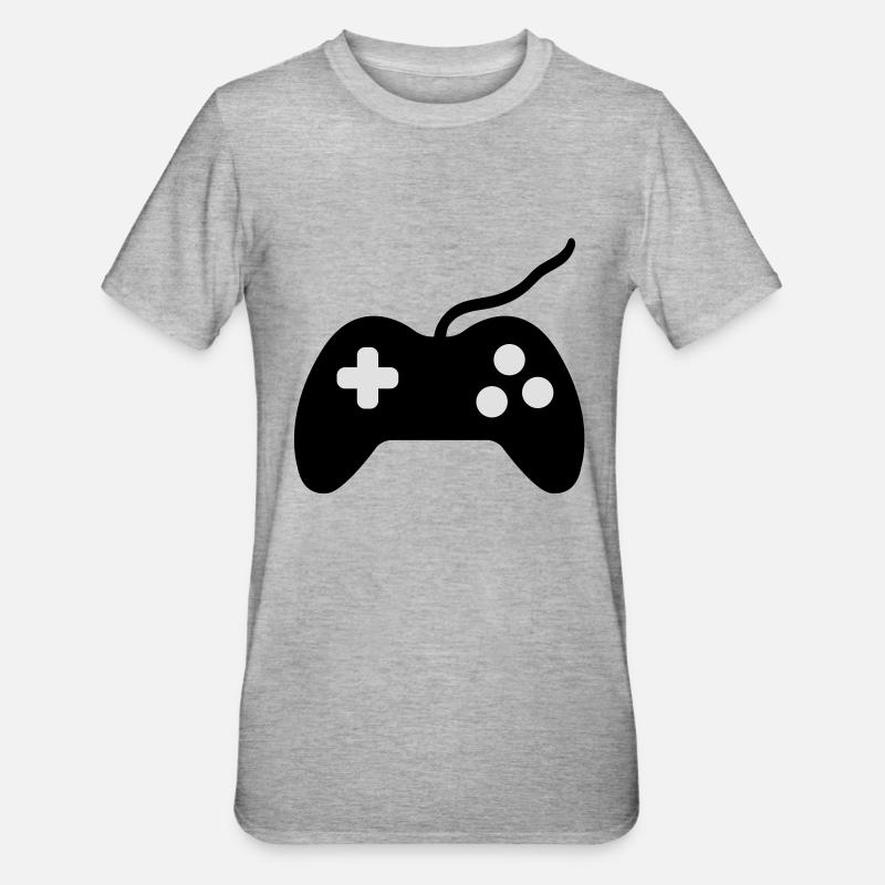 controller_form_f2 - T-shirt polycoton Unisexe - gris chiné