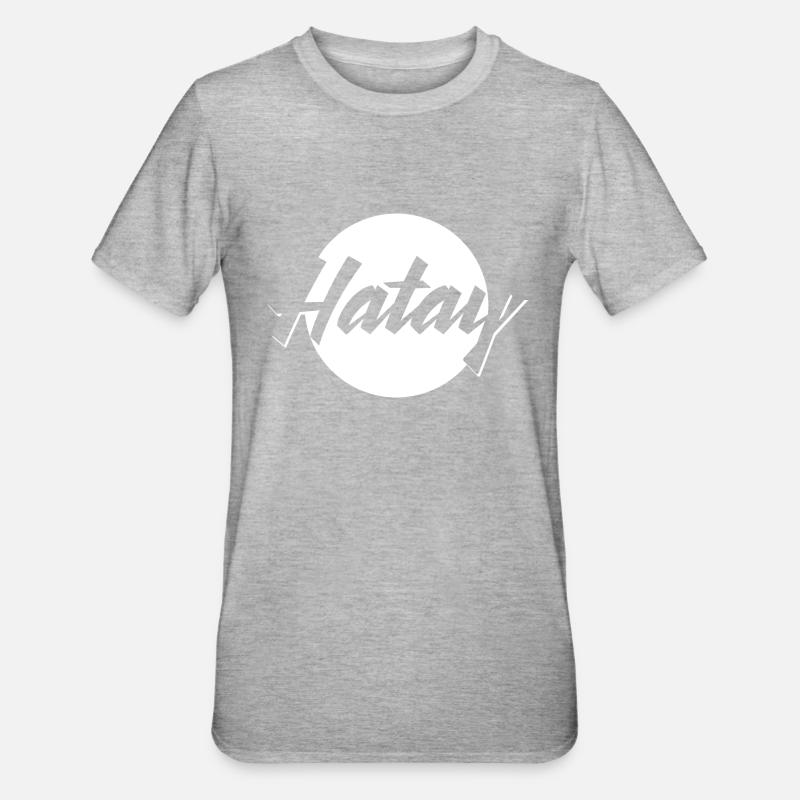 Hatay - T-shirt polycoton Unisexe - gris chiné