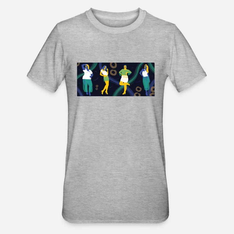 Zéro déchet - T-shirt polycoton Unisexe - gris chiné