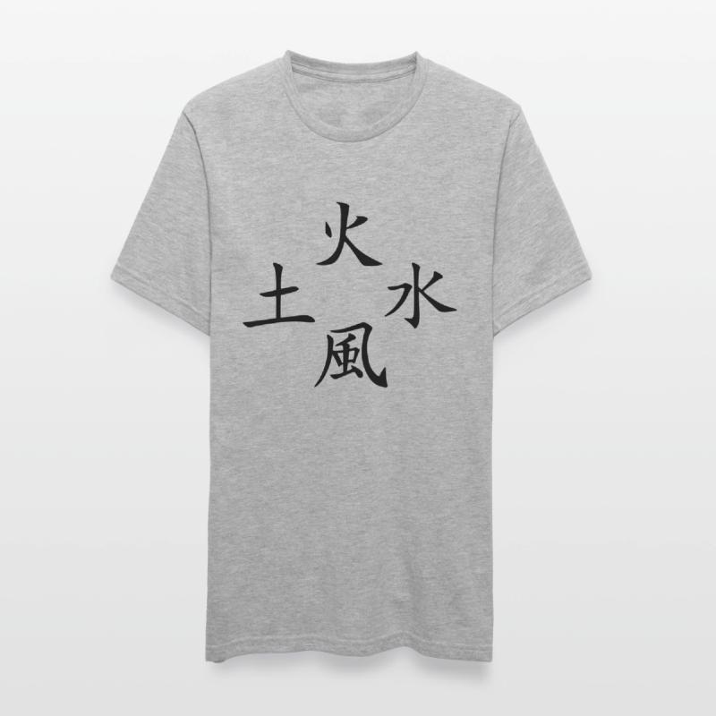4 elements2 T-shirt polycoton Unisexe