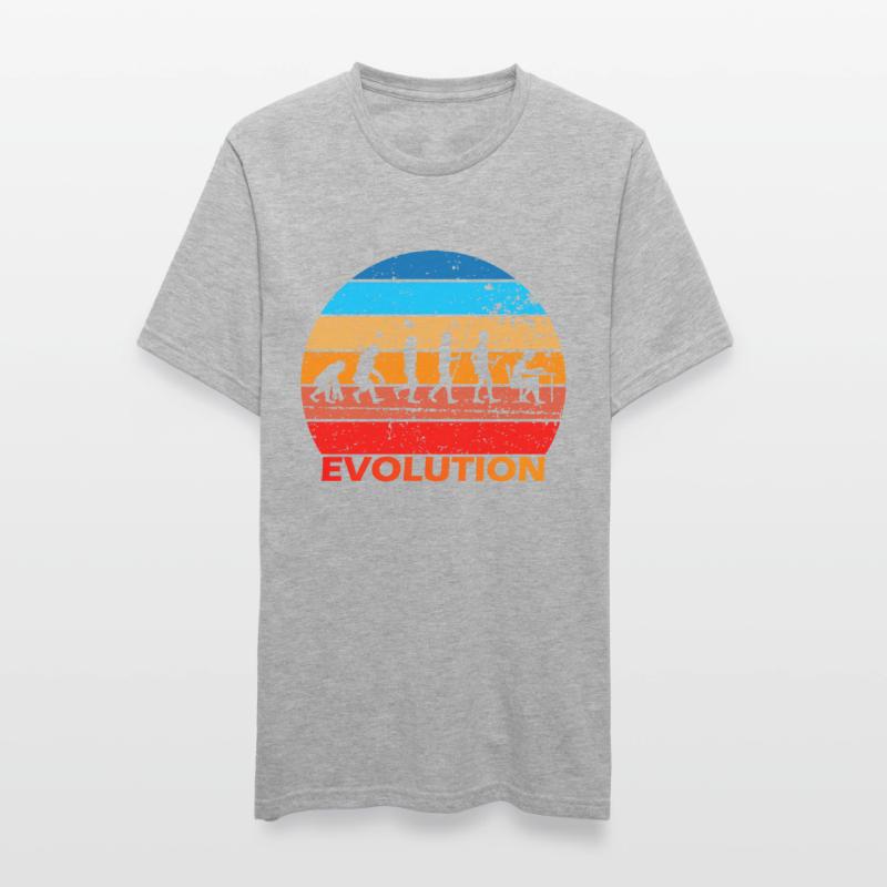 Evolution von IT EDV Informatik Computer Nerds Unisex Polycotton T-Shirt