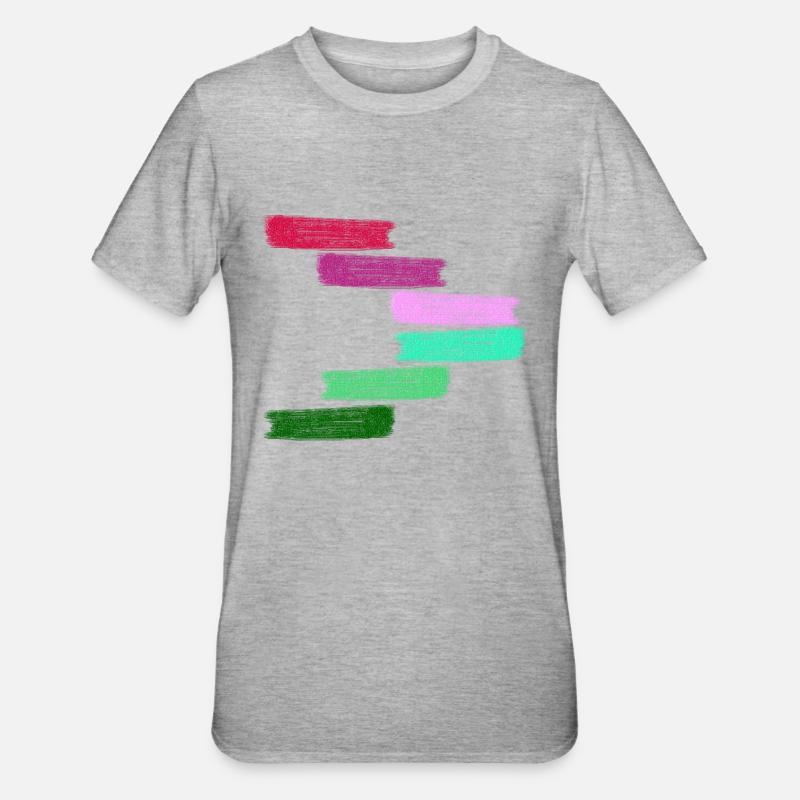 Puzzle de jeu de couleur - T-shirt polycoton Unisexe - gris chiné