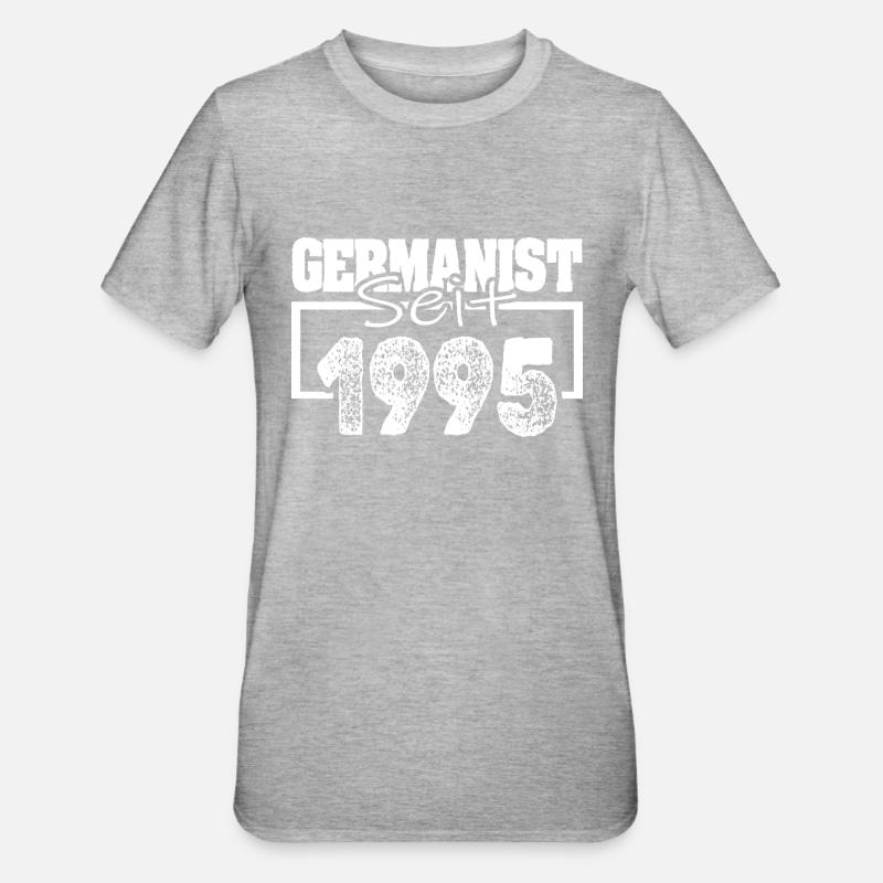 Beruf 1995 - Unisex Polycotton T-Shirt - Grau meliert