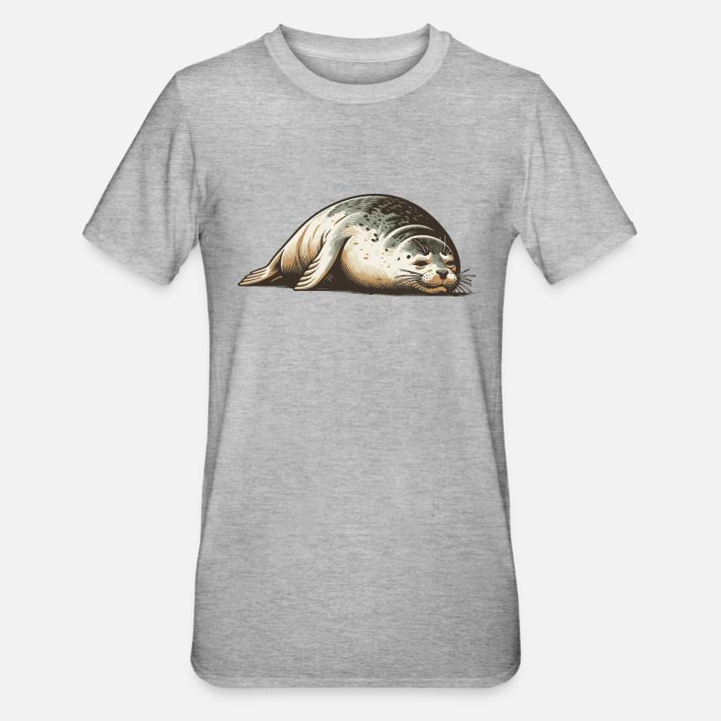 Hylje - Unisex polypuuvilla-t-paita - harmaasävyinen