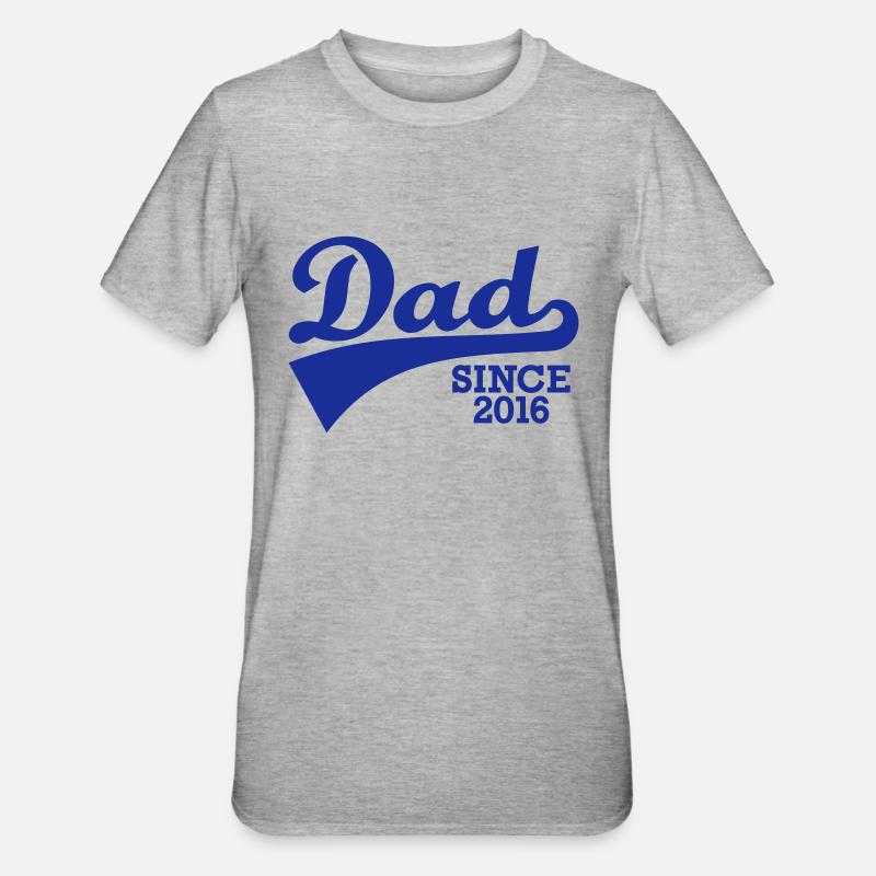 Dad 2016 - T-shirt polycoton Unisexe - gris chiné