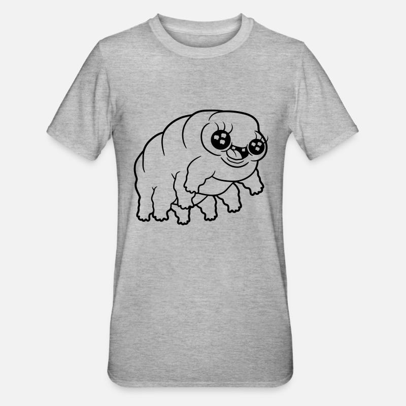 Petit wasserbaer Baertierchen - T-shirt polycoton Unisexe - gris chiné