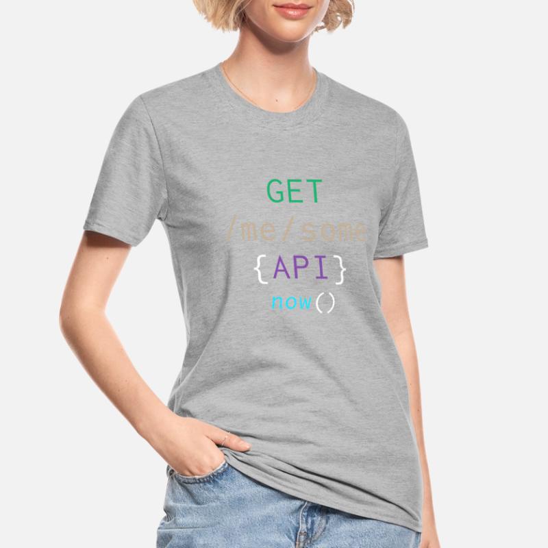 Api Programming Informatic Geschenk Spruch Unisex Polycotton T-Shirt