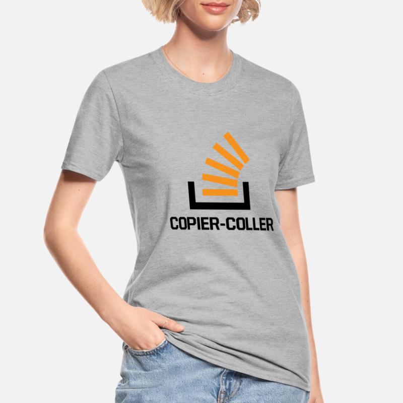 Copier Coller Programmer Software Developer Nerd G Unisex Polycotton T-Shirt