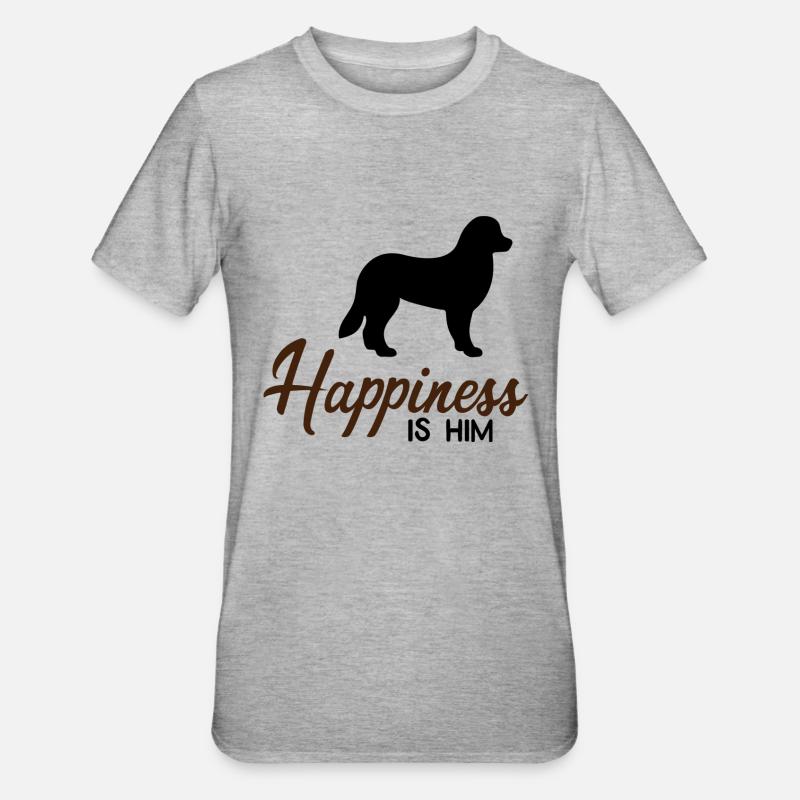 Bouvier bernois - T-shirt polycoton Unisexe - gris chiné
