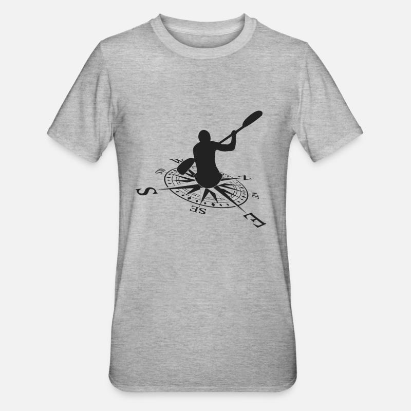 Pagaie - T-shirt polycoton Unisexe - gris chiné