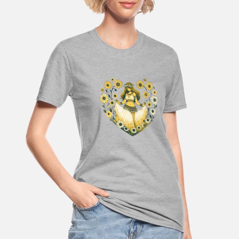 Danseuse orientale Daisy T-shirt polycoton Unisexe
