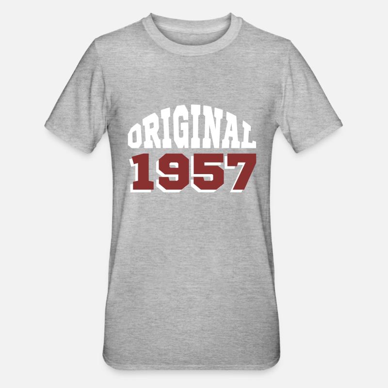 Original 1957 - T-shirt polycoton Unisexe - gris chiné
