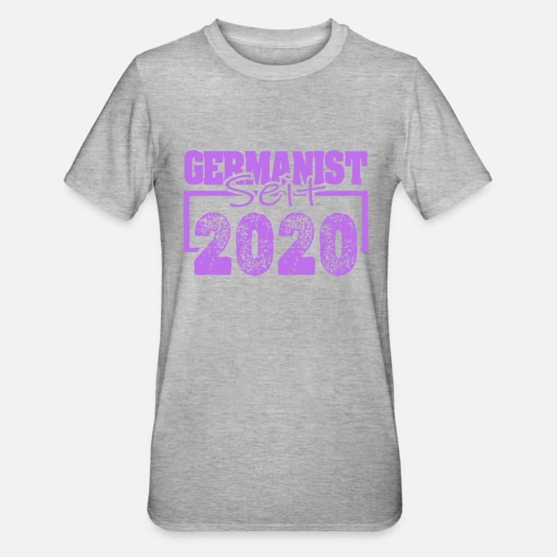 2020 - T-shirt polycoton Unisexe - gris chiné