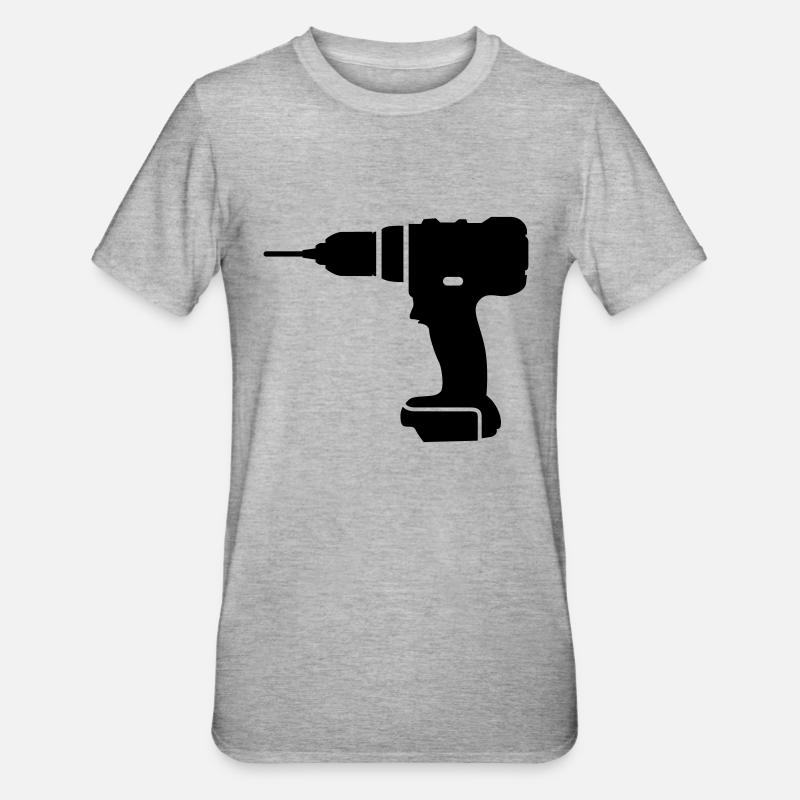 tools - T-shirt polycoton Unisexe - gris chiné