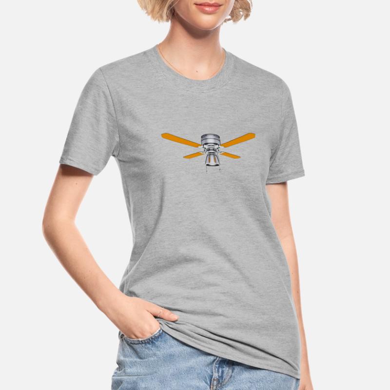 Deckenventilator, Ventilator Unisex Polycotton T-Shirt