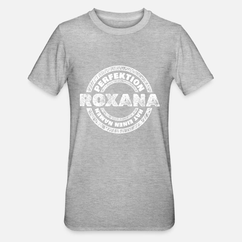 Roxana Roxana - T-shirt polycoton Unisexe - gris chiné