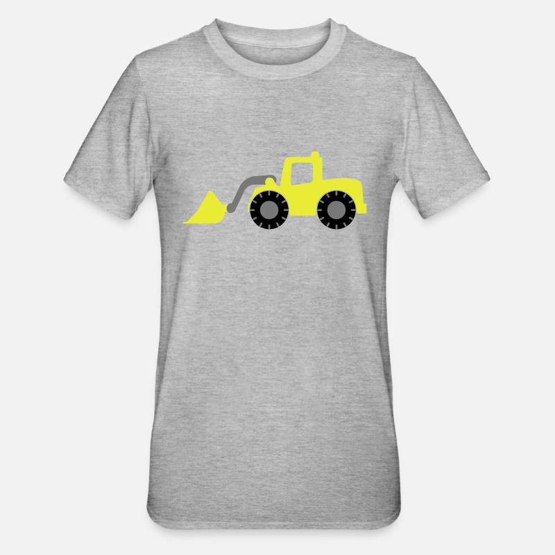 bagger - Unisex Polycotton T-Shirt - Grau meliert