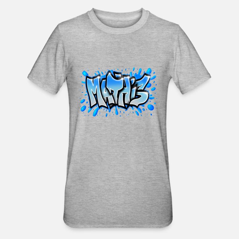 Mathis - T-shirt polycoton Unisexe - gris chiné