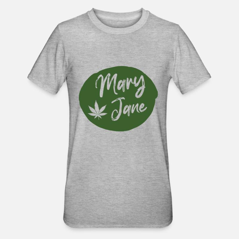 Mary Jane Drop - T-shirt polycoton Unisexe - gris chiné