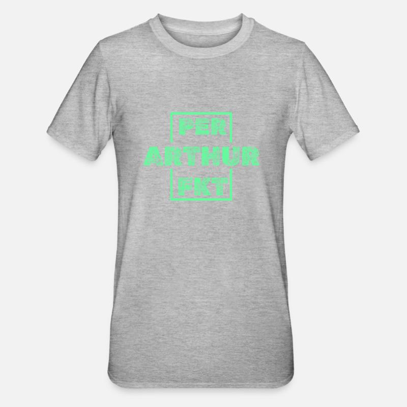 Arthur als Arthur - Unisex Polycotton T-Shirt - Grau meliert