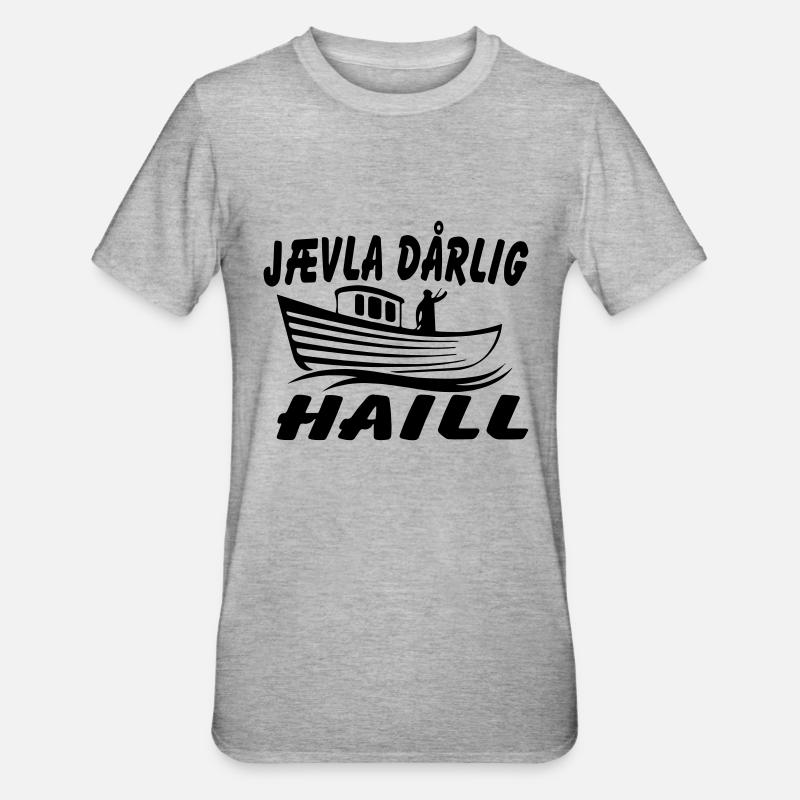 de grêle - T-shirt polycoton Unisexe - gris chiné