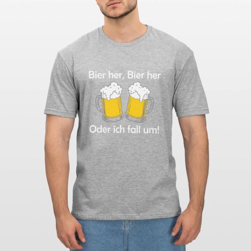 Bees here, Bees here - oder ich fall um! Unisex Polycotton T-Shirt