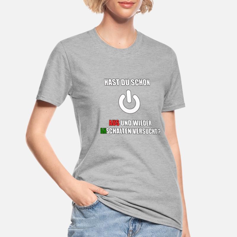 Witziges Informatik Student Coder Programmierer Unisex Polycotton T-Shirt