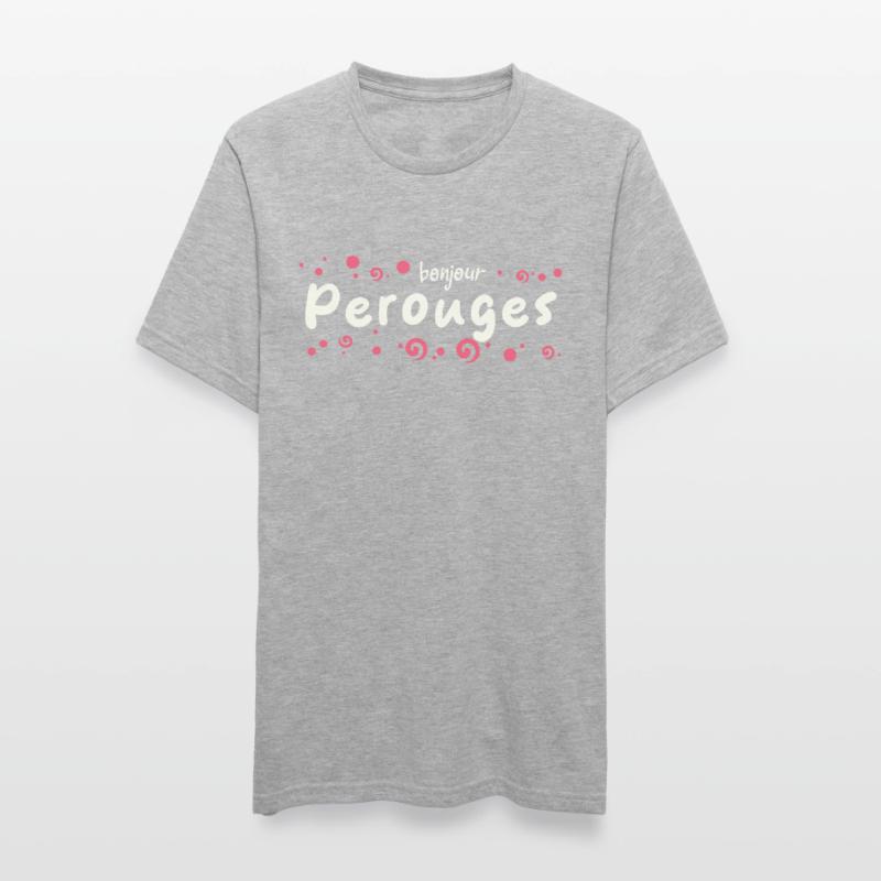 Pérouges T-shirt polycoton Unisexe