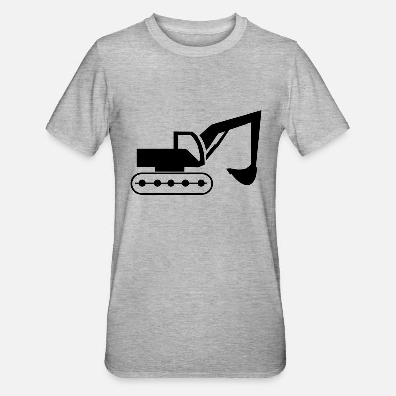 bagger - T-shirt polycoton Unisexe - gris chiné