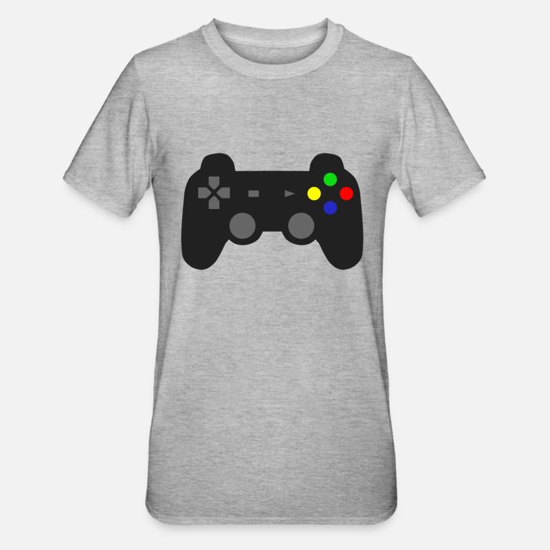 Controller - Unisex Polycotton T-Shirt - heather grey
