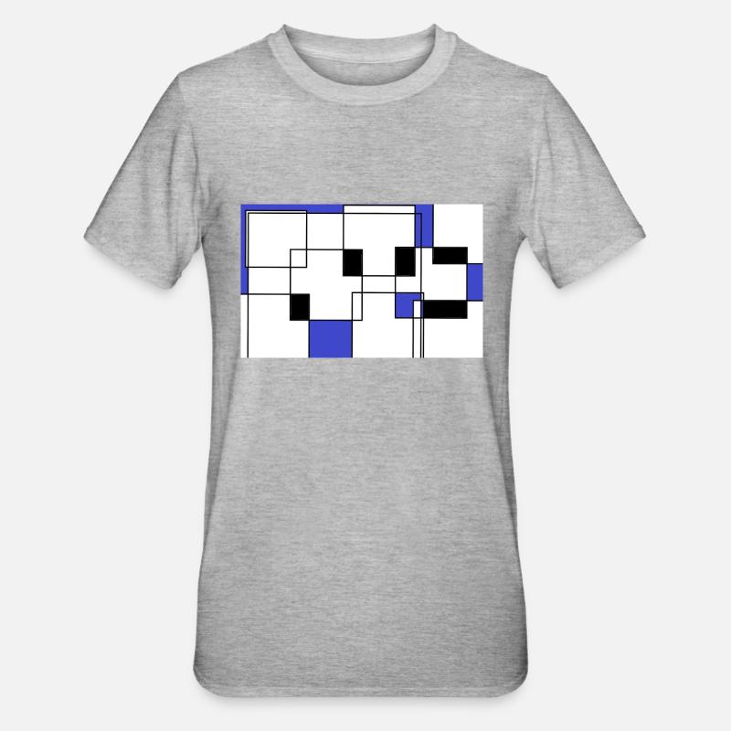 Sequence - T-shirt polycoton Unisexe - gris chiné