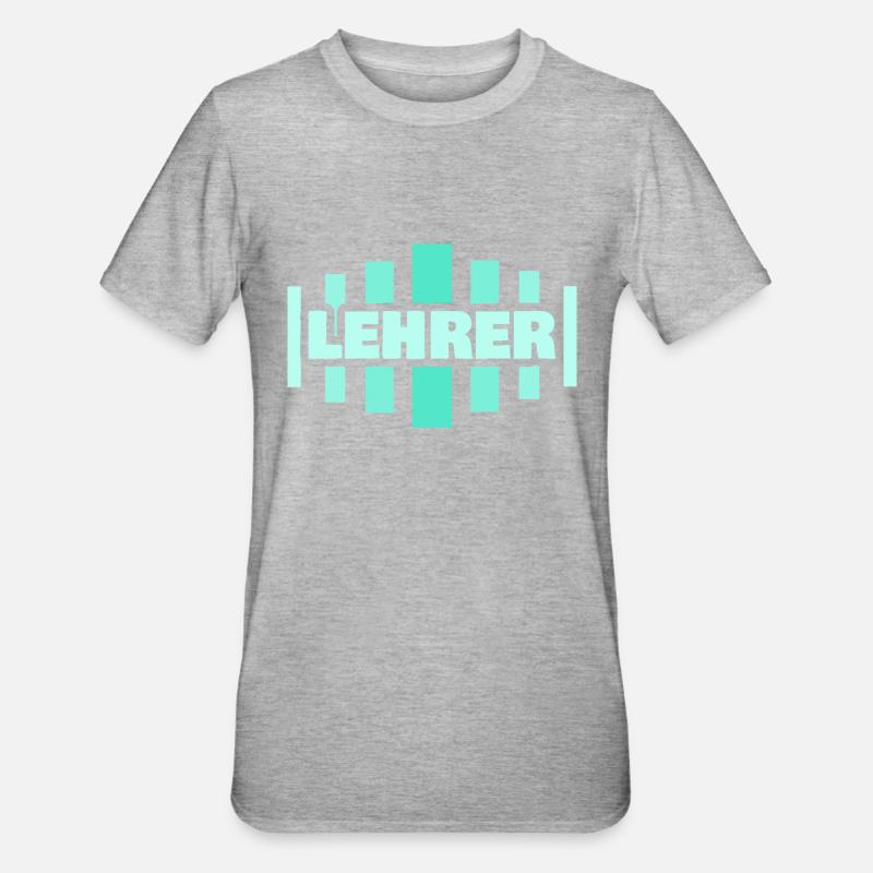 Teaching as a profession - Unisex Polycotton T-Shirt - heather grey