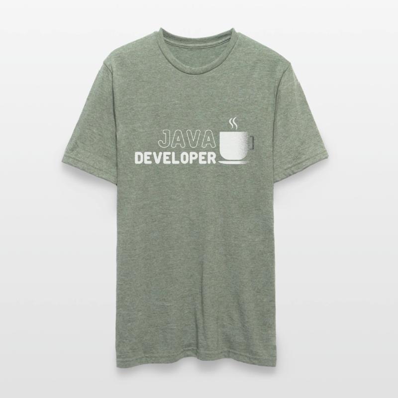 Java Developer Coffee Kaffee Unisex Polycotton T-Shirt