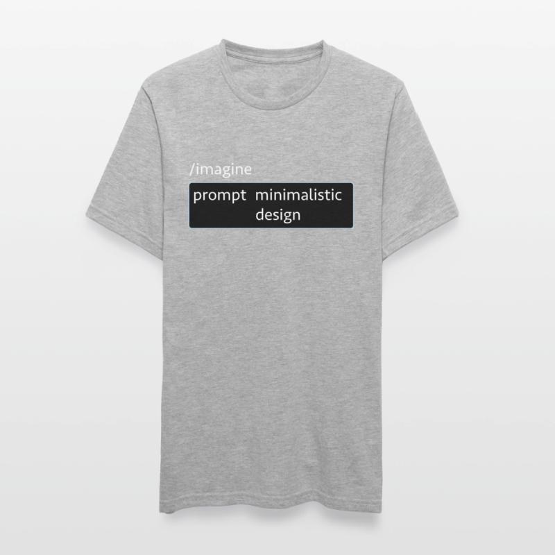 Conception d’image AI-Prompt Dire informatique AI Computer T-shirt polycoton Unisexe