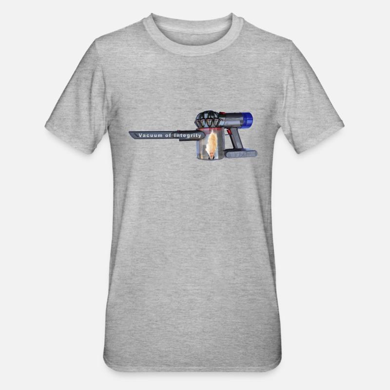 Vide d’intégrité - T-shirt polycoton Unisexe - gris chiné