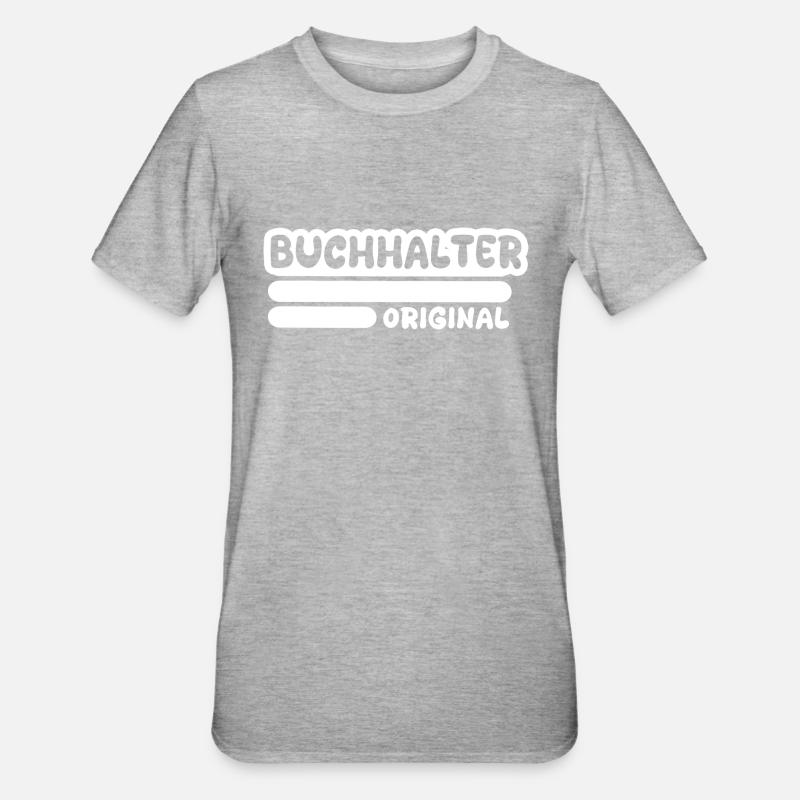 Comptable - T-shirt polycoton Unisexe - gris chiné