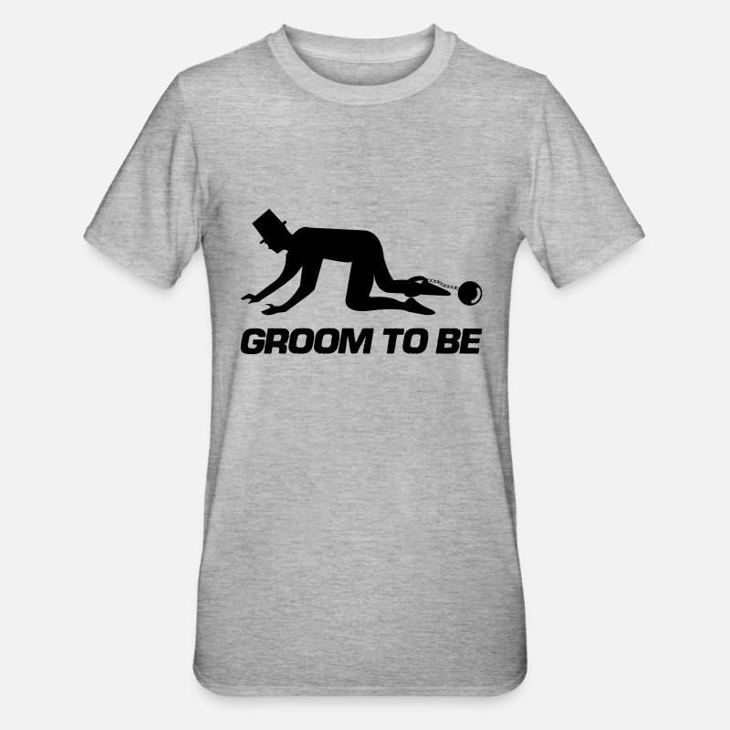 Futur marié - T-shirt polycoton Unisexe - gris chiné
