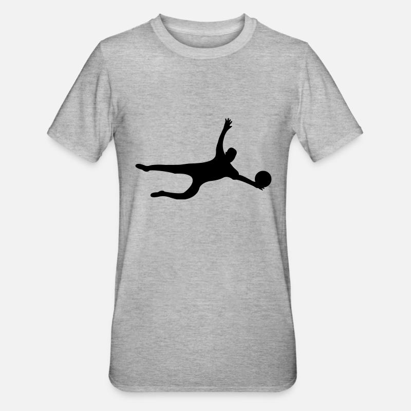 torwart - T-shirt polycoton Unisexe - gris chiné