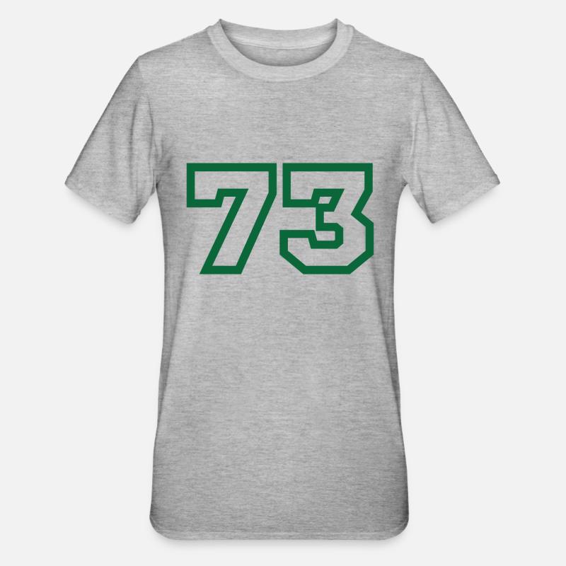 Numéro 73 sport - T-shirt polycoton Unisexe - gris chiné