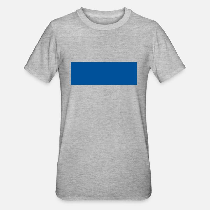 Rectangle - T-shirt polycoton Unisexe - gris chiné