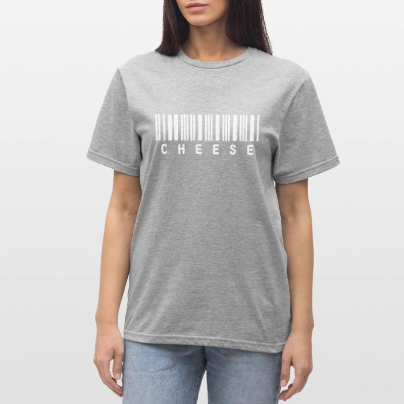 Code du fromage (code du fromage) T-shirt polycoton Unisexe