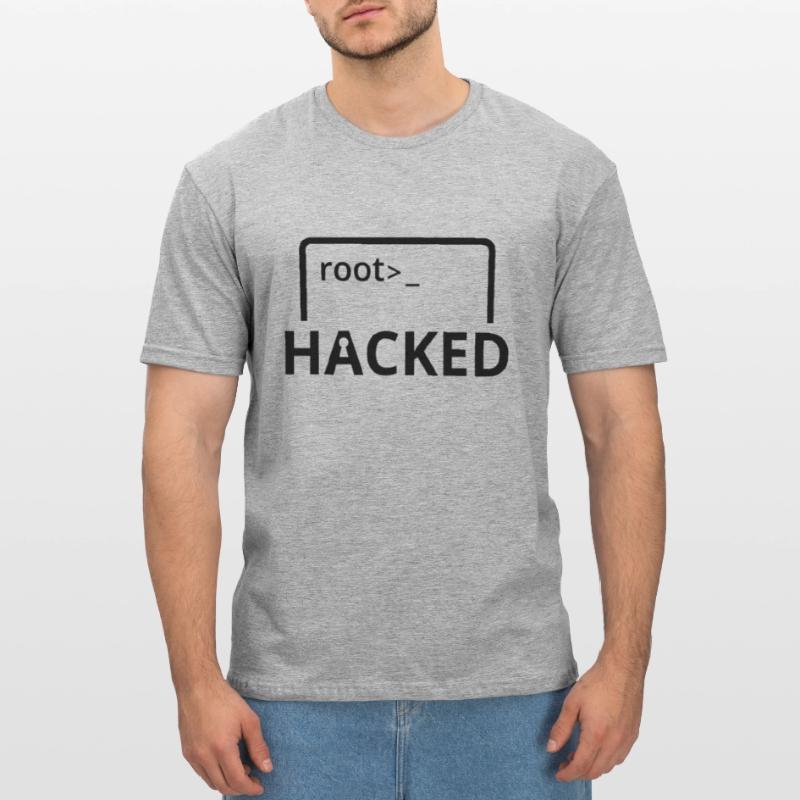 Hacked hacker computer scientist computer programmer Unisex Polycotton T-Shirt