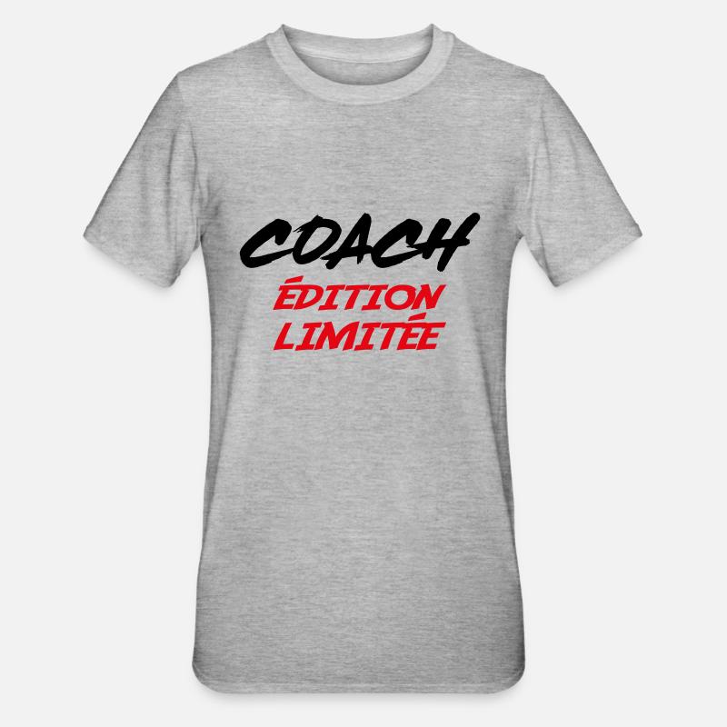 COACH Limitierte Auflage - Unisex Polycotton T-Shirt - Grau meliert